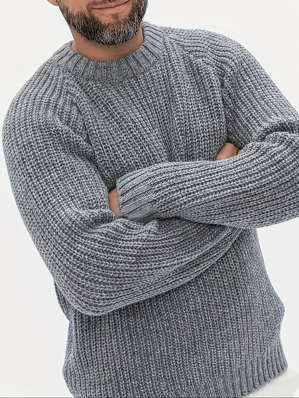 Cozy Winter Knit Sweater for Men