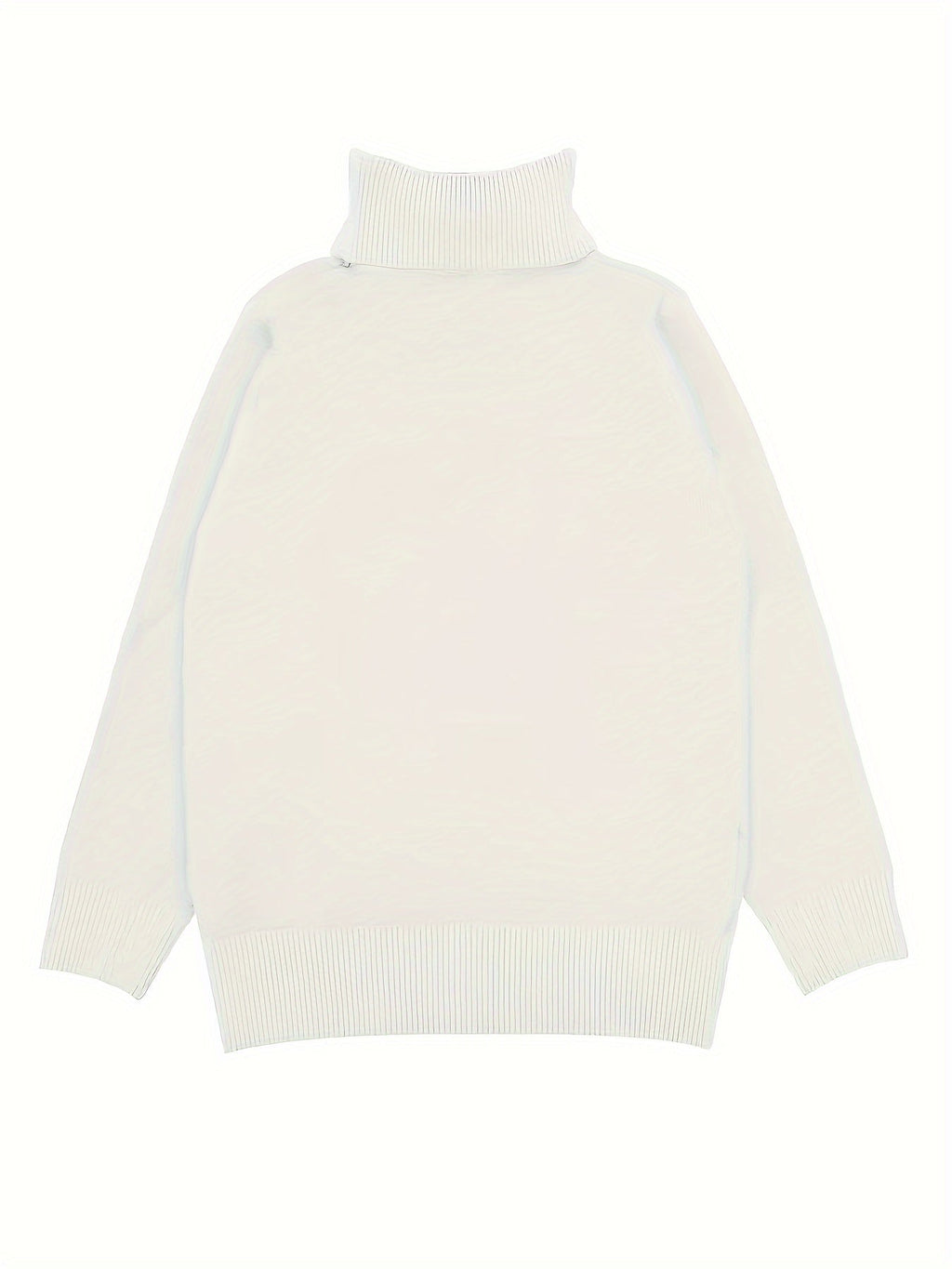 Ribbed Turtle Neck Sweater