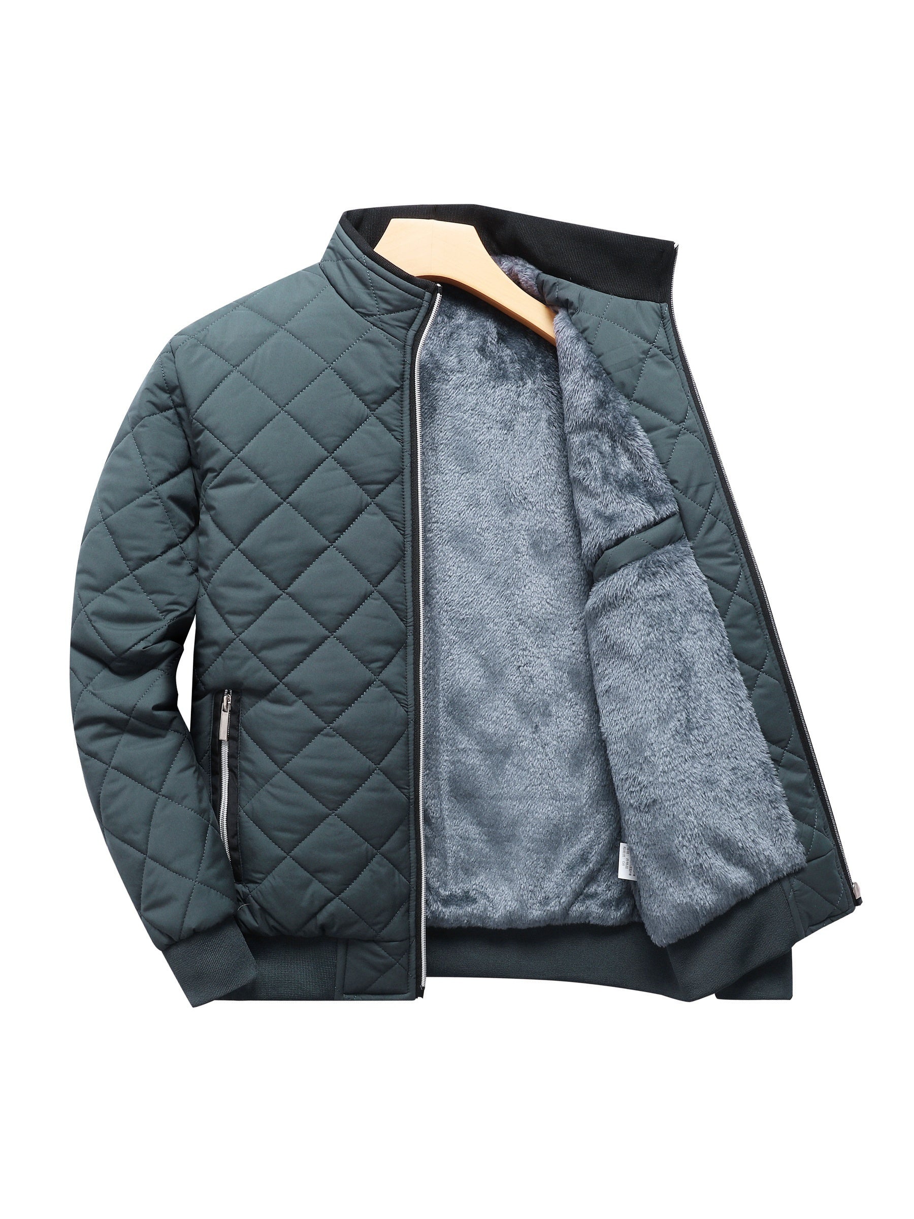 Quilted Men's Winter Jacket