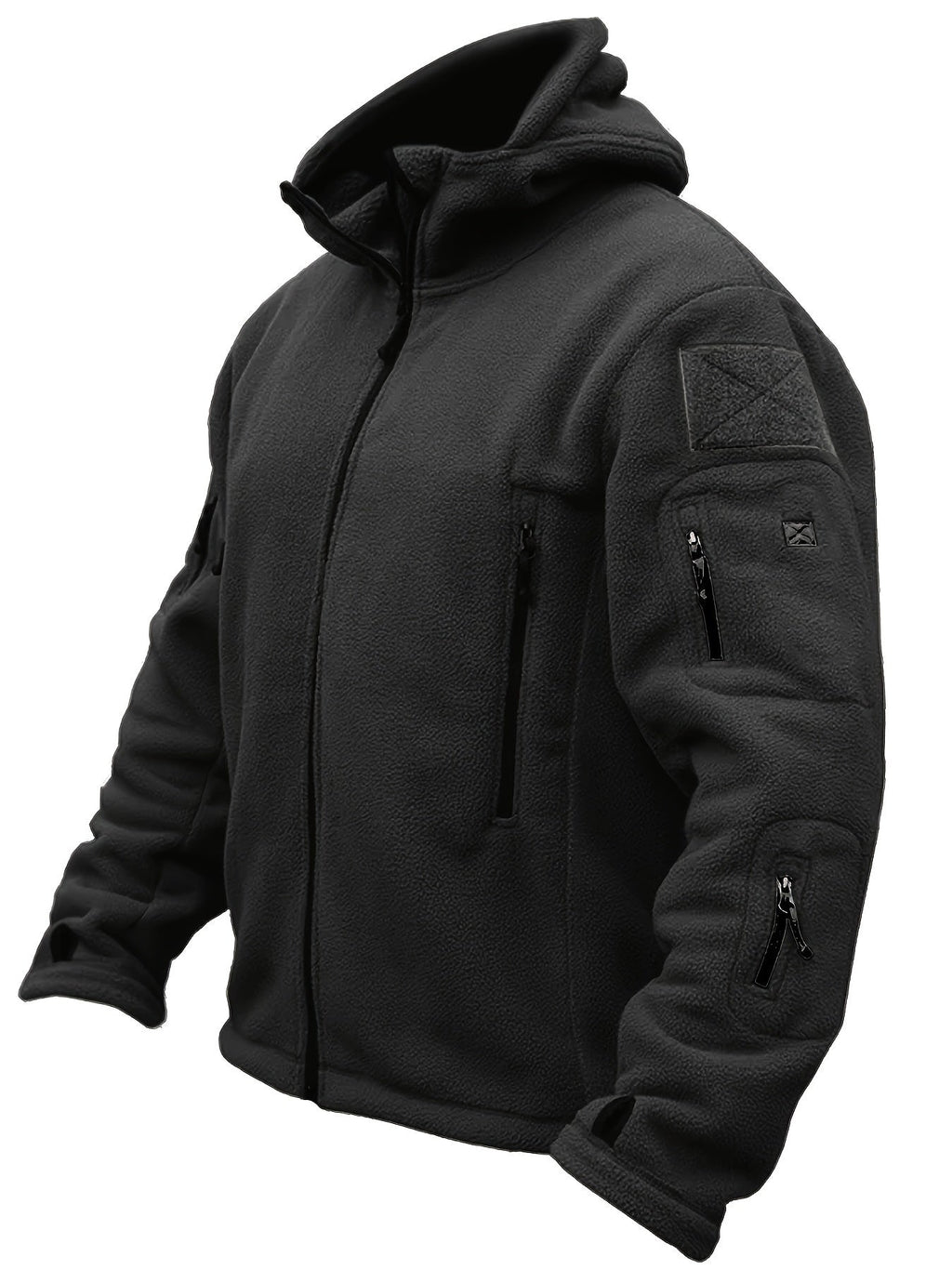 Men's Cozy Fleece Hooded Jacket