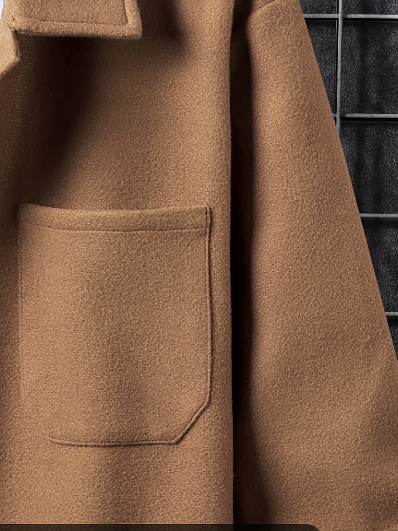 Men 's Button-Up Coat